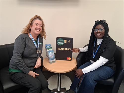 Thank you Ramsdens Northallerton for your recent donation