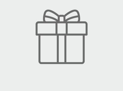 gift graphic in grey